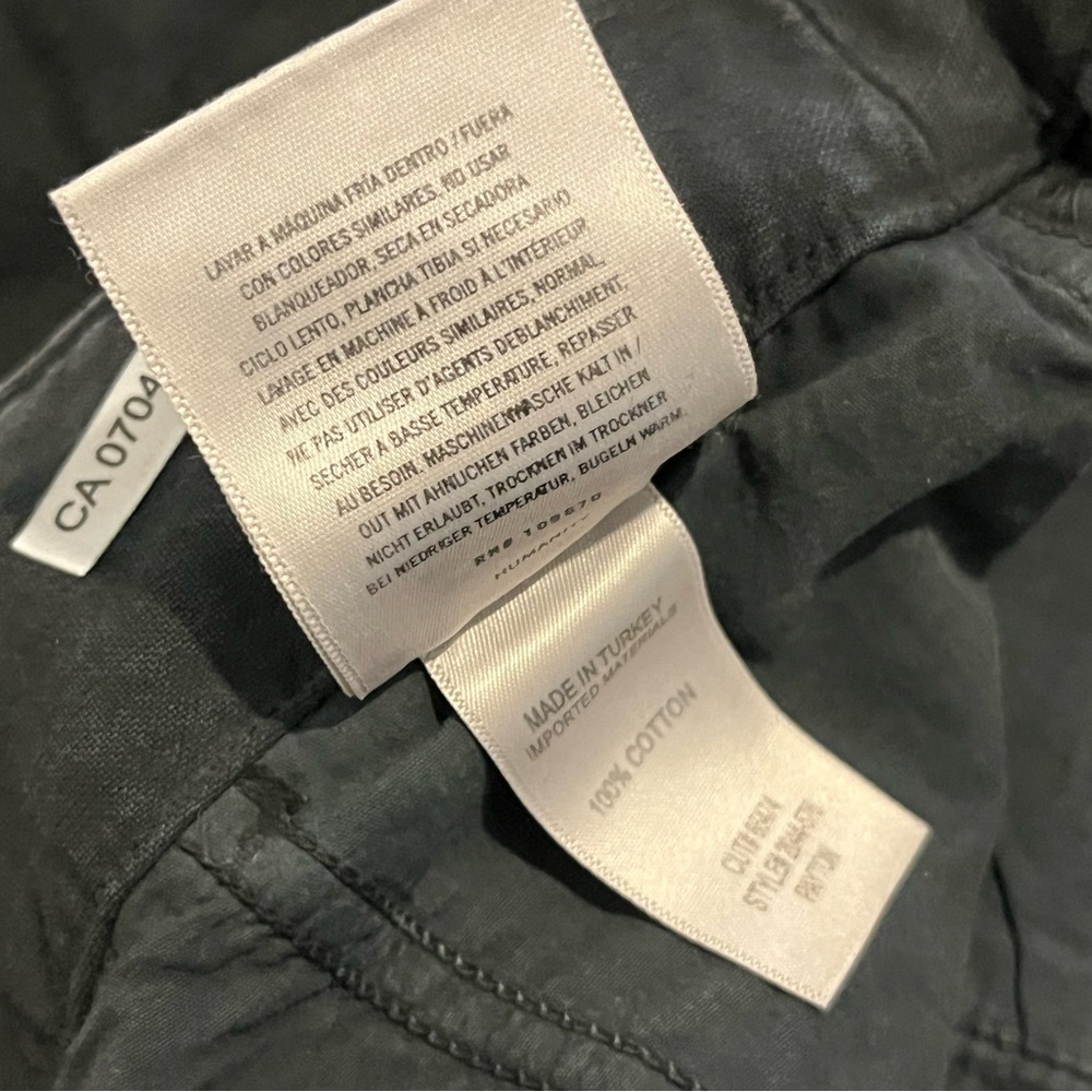 Citizens of Humanity Payton Utility Trousers Washed Black - Picture 12 of 12
